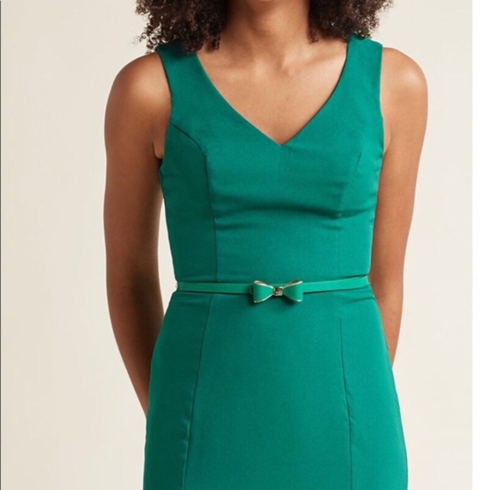 ModCloth Forest Green Dress Sz 2X